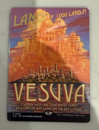 Vesuva secret lair non foil - secret, non-foil