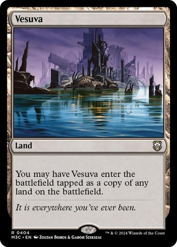 Vesuva commander modern - 1x, commander: