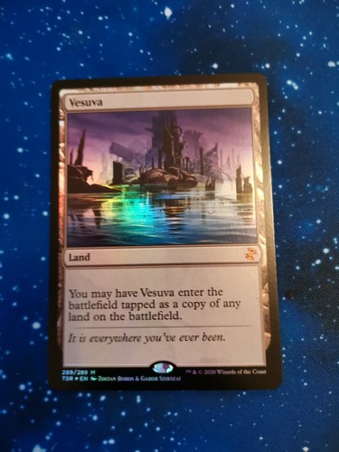 Foil mtg vesuva time spiral - foil, vesuva.