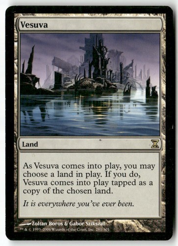 Mtg vesuva time spiral - mtg,