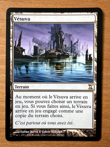 Mtg vésuva spirale temporelle - vésuva,