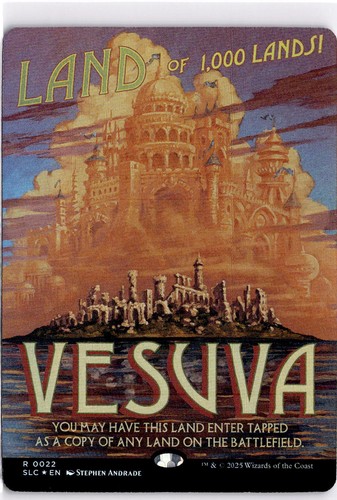 Mtg secret lair foil vesuva - mtg, 22