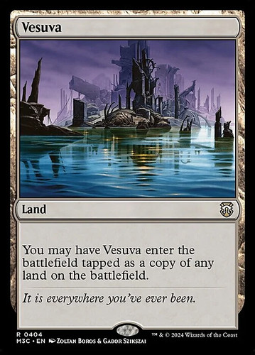 Magic the gathering - gathering, vesuva