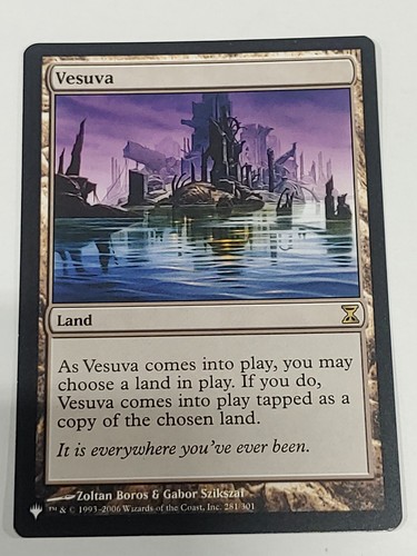 Mtg vesuva time - mtg,