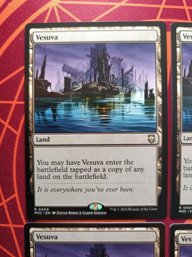 Vesuva near mint - near, modern