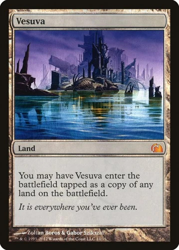 Vesuva foil from the - -,