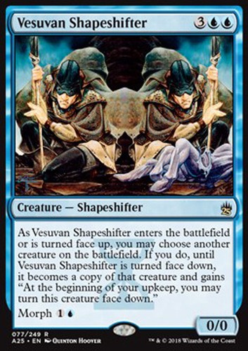 Mtg vesuvan shapeshifter - vesuvan, foil