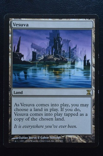 Magic mtg vesuva - mtg, time