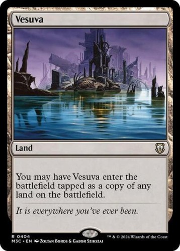 Mtg vesuva inglese quasi - inglese,