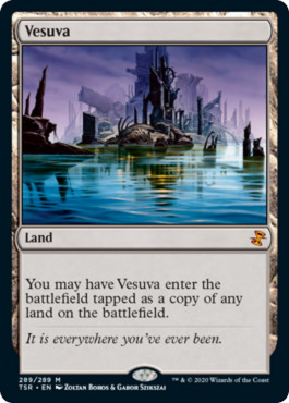Magic mtg vésuva - vésuva, spirale