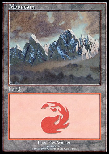 Mtg mountain exc - mountain, euro