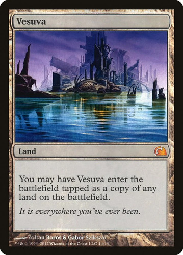 Mtg foil vesuva lp - mtg, 14