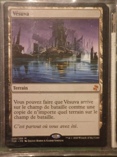 Mtg magic vesuva - vesuva, misprint