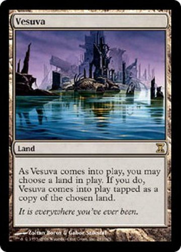 Mtg vesuva foil - vesuva,