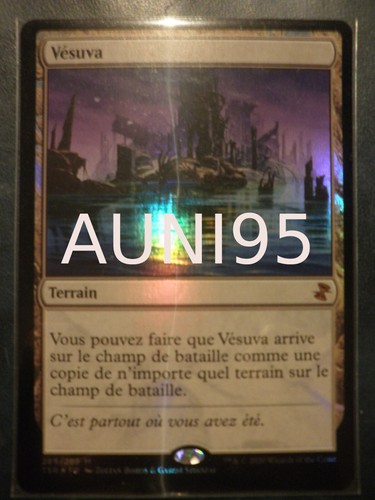 Mtg magic vesuva foil land - magic,