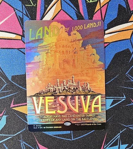 Vesuva foil mtg secret - nm,