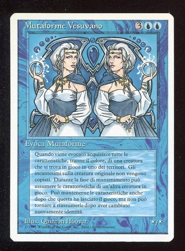 Magic mutaforme vesuvano mtg - magic,