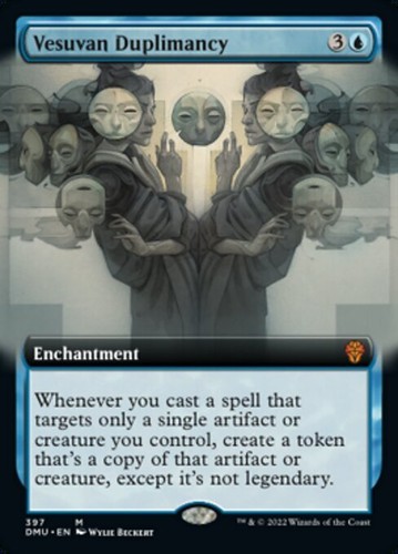 Mtg vesuvan duplimancy 397 - duplimancy, exc