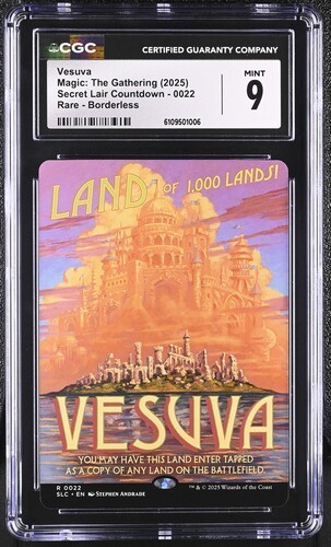 Mtg vesuva cgc 9 tana - mtg, *cgc