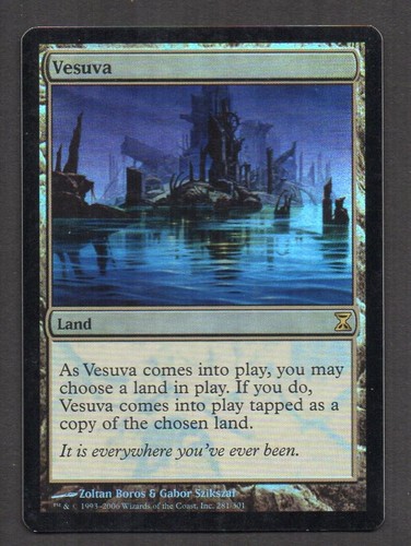 Mtg foil vesuva - vesuva,